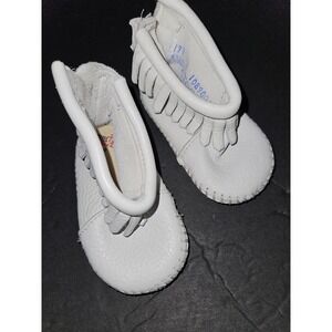 Minnetonka Infant Leather Flap Bootie Size 1‎ New No Tags